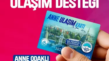Büyükşehirin anlamlı projesi Anne Ulaşım Kartı'ndan 2025'te bin 16 anne faydalandı