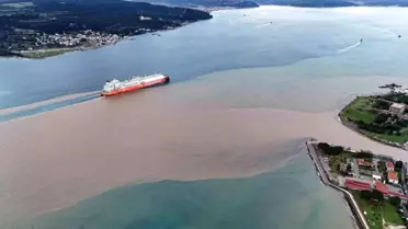 Çanakkale Boğazı'nda Su Rengi Değişti