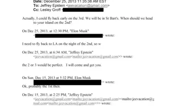 Epstein Belgeleri: Musk'ın Gizli İletişimi