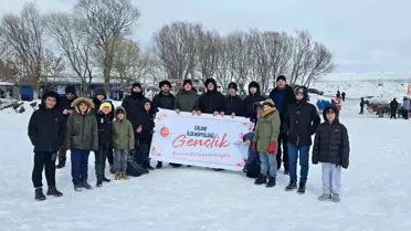 Çıldır'da Gençlik Kış Kampı Düzenlendi