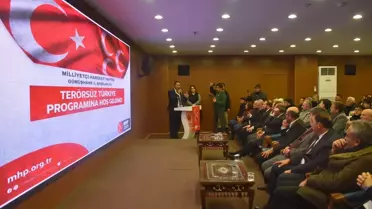 MHP'den Terörsüz Türkiye Toplantısı