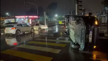 Tarsus'ta Kaza: 2 Yaralı