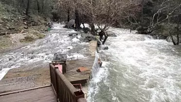 Kazdağları'nda Ani Kar Erimeleri