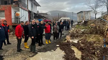 Vali Toros Taşkın İncelemelerinde Bulundu