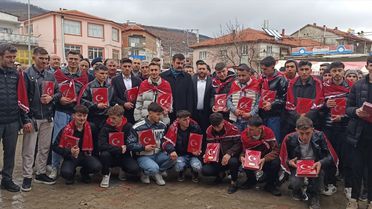 Akharım'da Asker Uğurlama Töreni