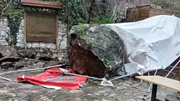 Soma'da meydana gelen heyelan korkuttu