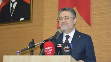 Tarım ve Orman Bakanı İbrahim Yumaklı, Artvin'de konuştu Açıklaması