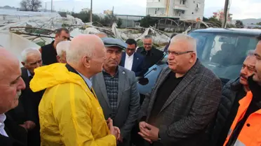 Kumluca'da Tarım Üreticilerine Yardım Talebi