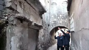 Cizre'de 200 yıllık tarihi kemerli ev yıkılma tehlikesiyle karşı karşıya