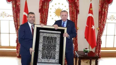Cumhurbaşkanı Erdoğan Pendik Belediye Başkanı Ahmet Cin'i kabul etti