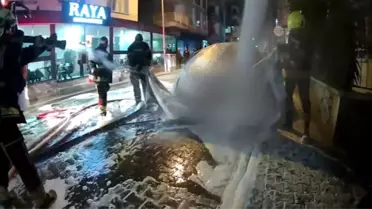 Elektrikli araç yangınına teknolojik müdahale