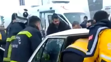 Gaziantep'te Zincirleme Kaza: 1 Ölü, 6 Yaralı