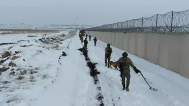 Hudut Kartalları Sınırda Güvenliği Sağlıyor