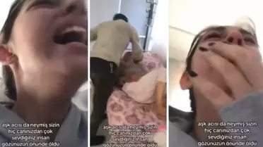 Ne günlere kaldık: Babası vefat eden kız, o anları kayda alıp paylaştı