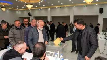 Pınarbaşı Esnaf Odası'nda üyeler Bedir'i seçti