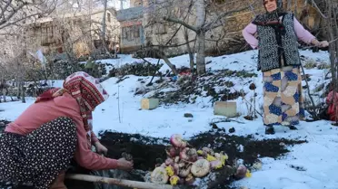 Hadim'de Geleneksel Sebze Muhafazası