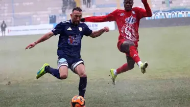 Erzurumspor FK, Sarıyer'i 4-0 Yendi