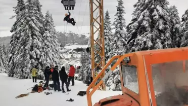Uludağ'da Telesiyej Arızası: Mahsur Kalanlar Kurtarılıyor