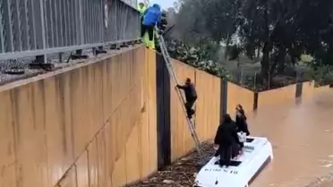 Adana'da Yağışlar Su Baskınlarına Neden Oldu