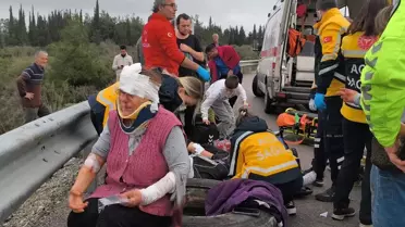 Antalya'da yolcu otobüsü şarampole yuvarlandı! Çok sayıda ölü ve yaralı var