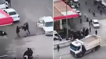 Arazi anlaşmazlığı meydana savaşına dönüştü! İki kez birbirlerine girdiler