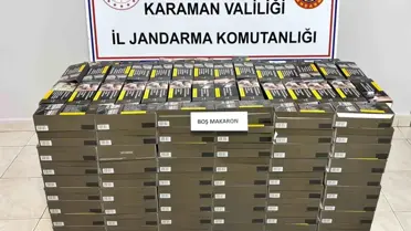 Karaman'da Jandarmadan Uyuşturucu Operasyonu