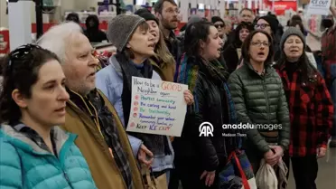 Minnesota'da göçmenlik politikalarına tepki: ICE birimini protesto ettiler