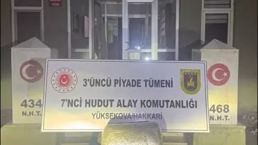 Hakkari'de 5.8 Kilo Uyuşturucu Ele Ge geçirildi