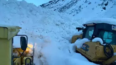 Şırnak'ta Çığ Felaketi