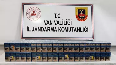 Van'da 720 Paket Kaçak Sigara Ele Geçirildi
