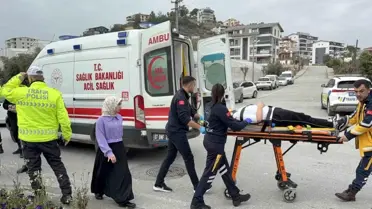 Gazipaşa'da Trafik Kazası: 1 Yaralı