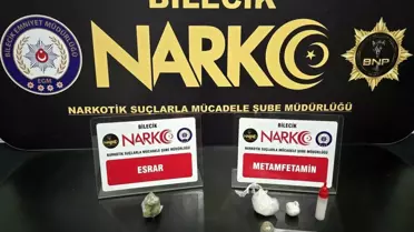 Bilecik'te Narkotik Operasyonu: 2 Gözaltı