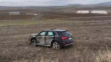 Çorum'da Sağanak Kazası: 4 Yaralı