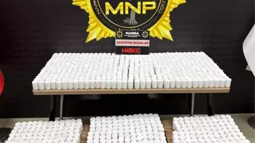 Manisa'da Narkotik Operasyonu: 54 Bin Hap Ele Geçirildi