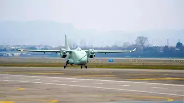 Çin'de İlk Hibrit Motorlu Kargo Uçağı Uçtu