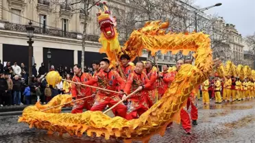 Paris'te Çin Yeni Yılı Kutlamaları