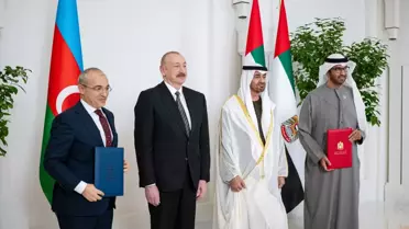 Aliyev ve Al Nahyan'dan İş Birliği Vurgusu