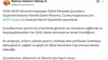 Bakan Göktaş: Daha güvenli bir dijital ekosistem inşa etmeye devam edeceğiz