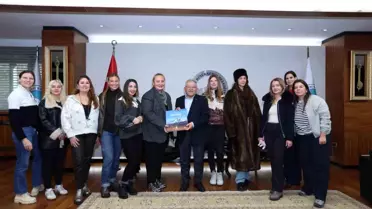 Başkan Büyükkılıç, Paris Büyükelçiliği Kültür ve Tanıtma Müşavirliği heyetini ağırladı