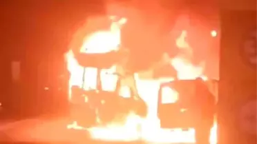 Birecik'te İşçi Servisi Kaza Yaptı