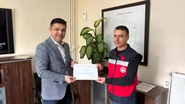 Veteriner Hekimlere Teşekkür Belgesi