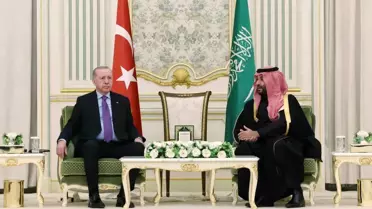 Cumhurbaşkanı Erdoğan, Suudi Arabistan Veliaht Prensi Selman ile bir araya geldi