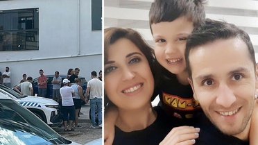 Eşi ve oğlunu öldürüp intihara kalkışan sanık, kanla ''Beni affedin'' yazmış
