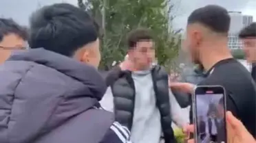 Maltepe'de Gençlerden Çirkin Olay