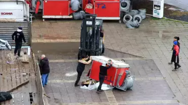 Samsun'da İş Kazası Paniği