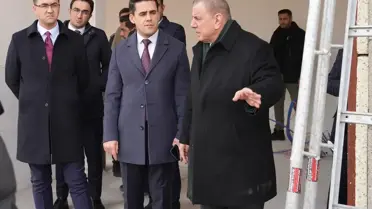 Midyat'ta Yeni Adliye Binası İnşaatı Devam Ediyor