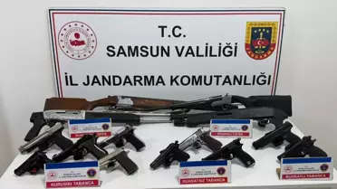 Samsun'da Sosyal Medyada Ateş Eden 6 Zanlı Yakalandı