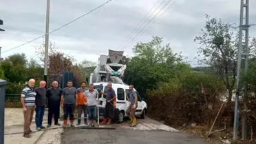 Mahmuttırı Köyü'nde Mezarlık Temizliği