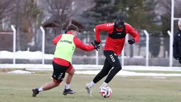 Sivasspor Sarıyer Maçı Hazırlıklarına Başladı