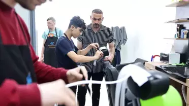 Sultangazi'de özel bireylere ücretsiz berberlik hizmeti